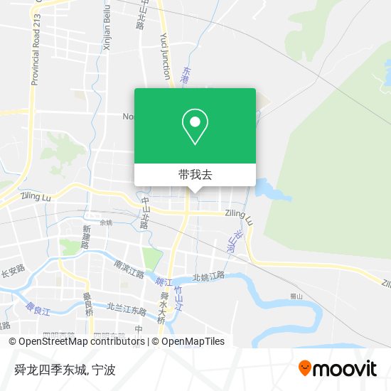 舜龙四季东城地图