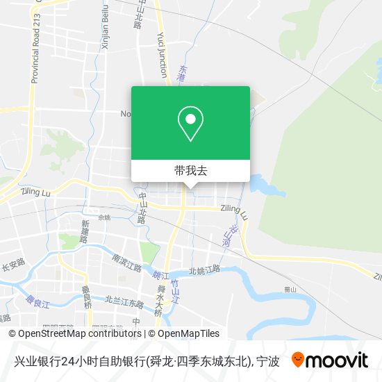 兴业银行24小时自助银行(舜龙·四季东城东北)地图