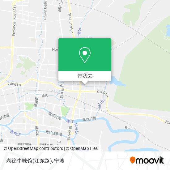 老徐牛味馆(江东路)地图