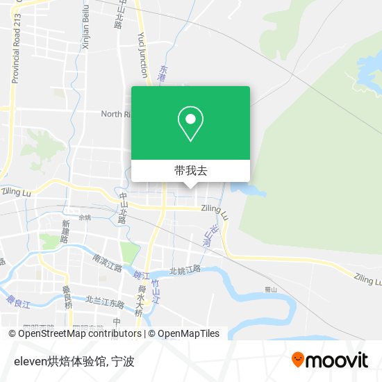 eleven烘焙体验馆地图