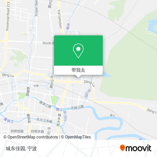 城东佳园地图