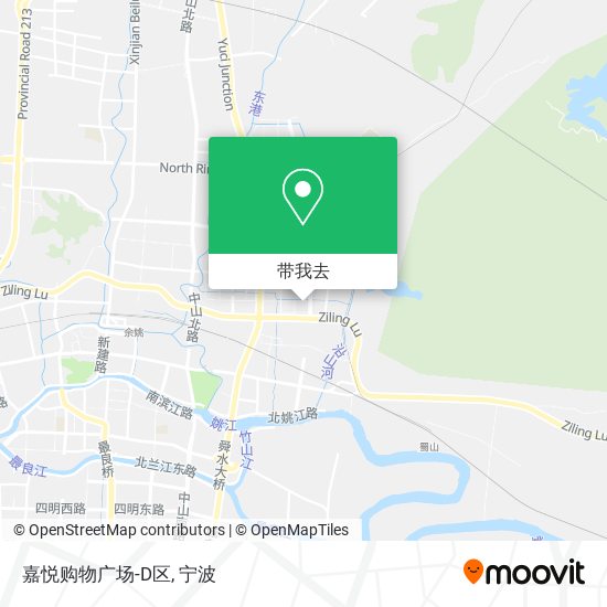 嘉悦购物广场-D区地图