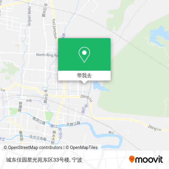城东佳园星光苑东区33号楼地图