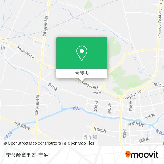 宁波龄童电器地图