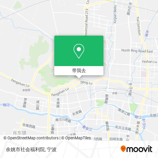 余姚市社会福利院地图