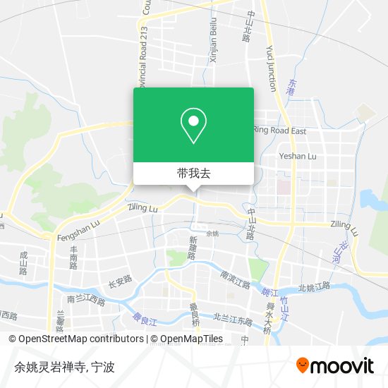 余姚灵岩禅寺地图