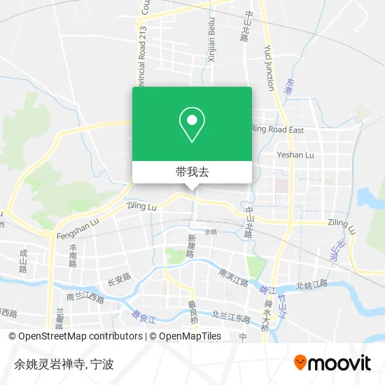余姚灵岩禅寺地图