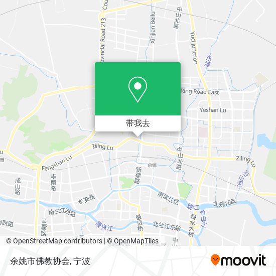 余姚市佛教协会地图