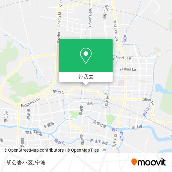 胡公岩小区地图