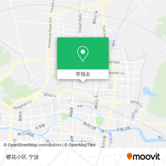 樱花小区地图