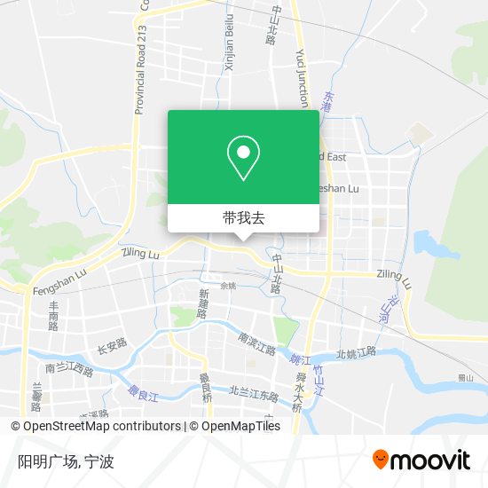 阳明广场地图