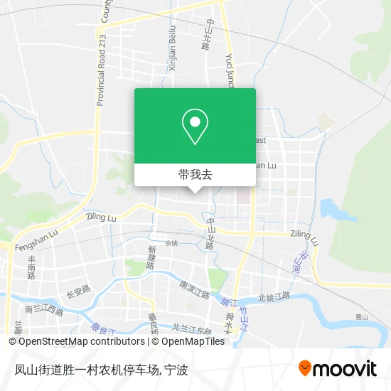 凤山街道胜一村农机停车场地图