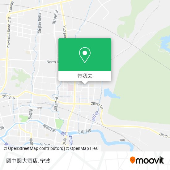 圆中圆大酒店地图