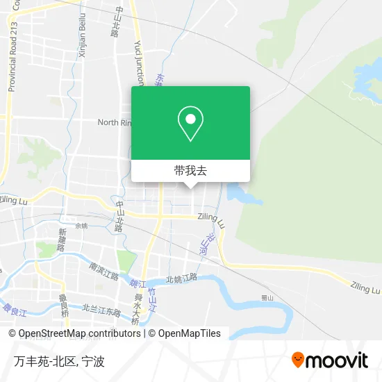 万丰苑-北区地图