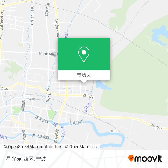 星光苑-西区地图