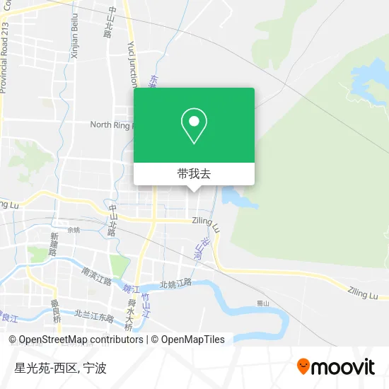 星光苑-西区地图