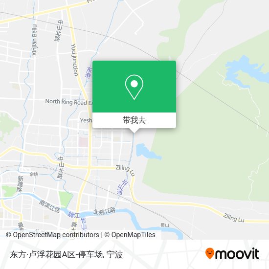 东方·卢浮花园A区-停车场地图