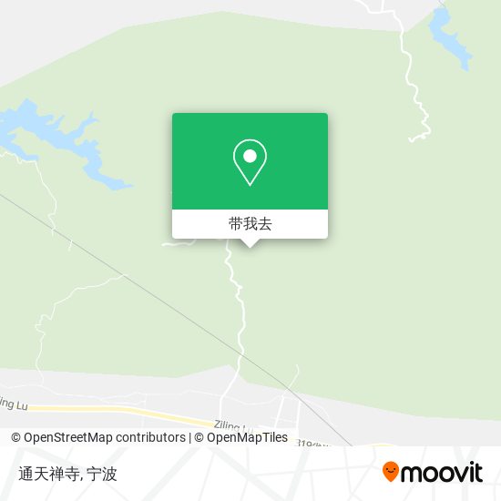 通天禅寺地图