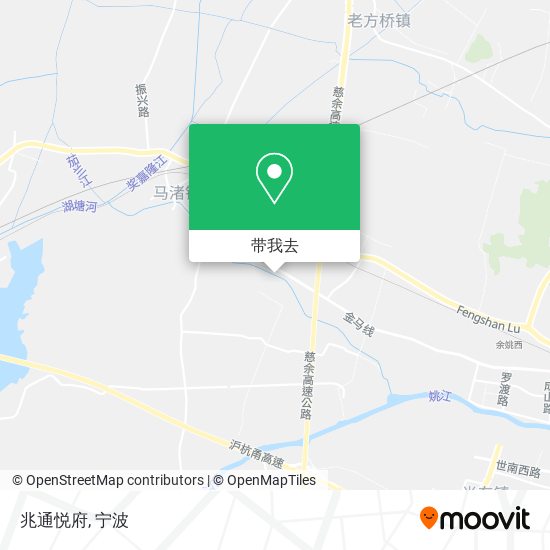 兆通悦府地图