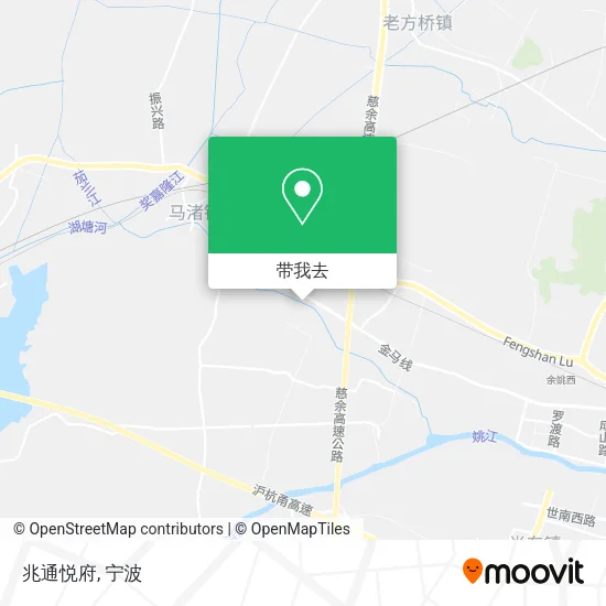 兆通悦府地图