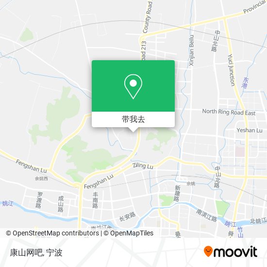康山网吧地图