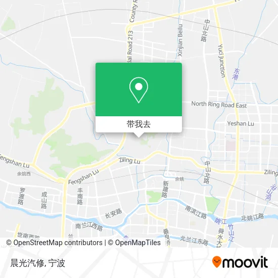 晨光汽修地图