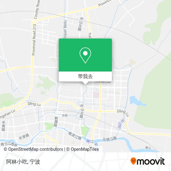 阿林小吃地图