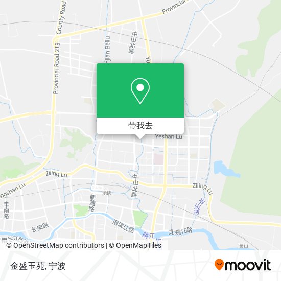 金盛玉苑地图