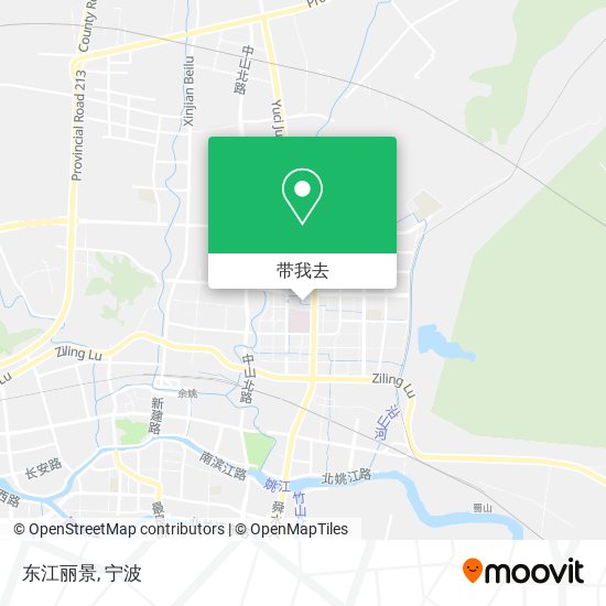 东江丽景地图