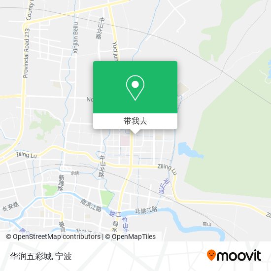 华润五彩城地图