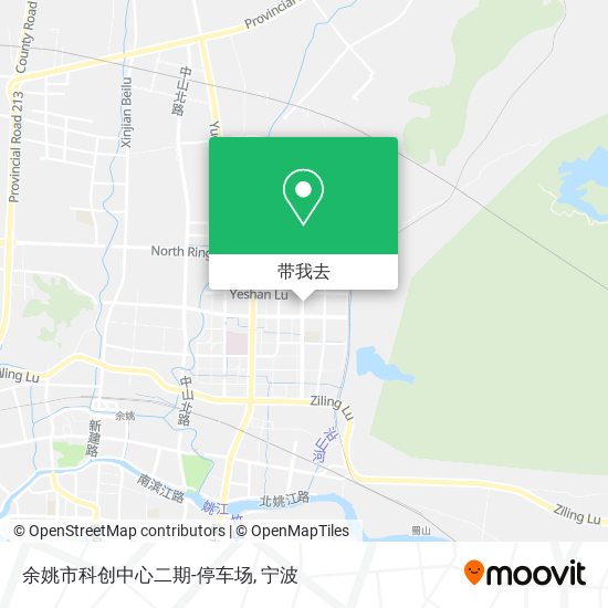 余姚市科创中心二期-停车场地图