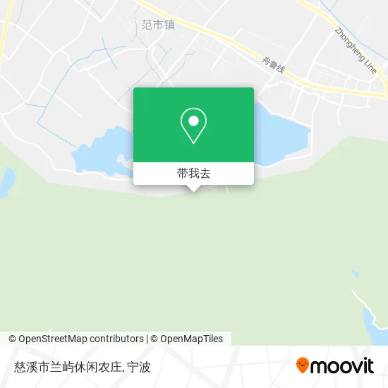 慈溪市兰屿休闲农庄地图