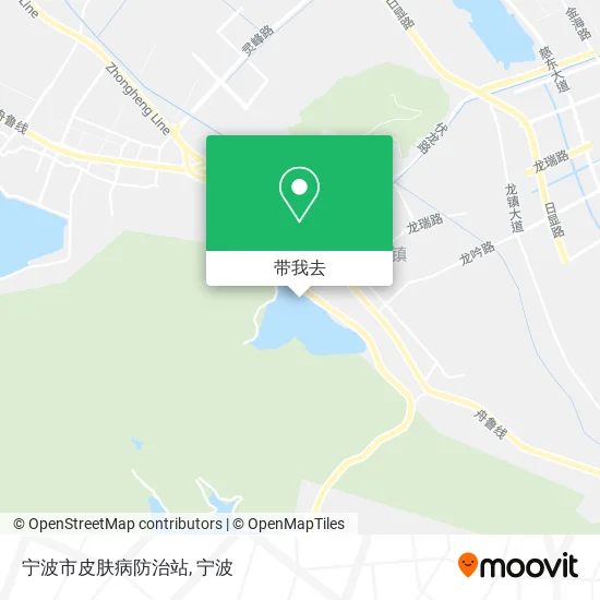 宁波市皮肤病防治站地图