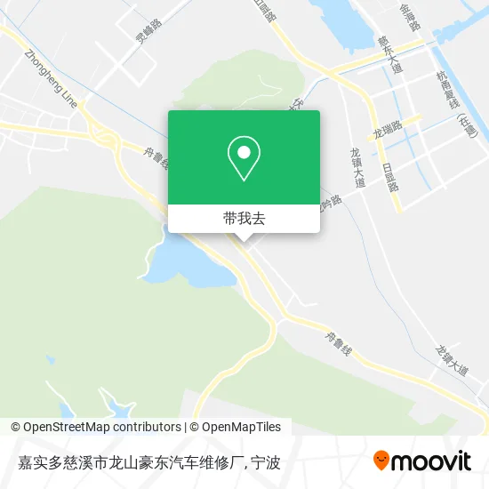 嘉实多慈溪市龙山豪东汽车维修厂地图