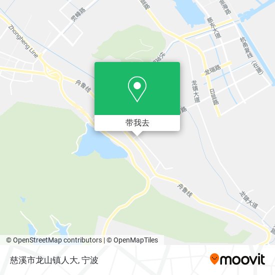 慈溪市龙山镇人大地图