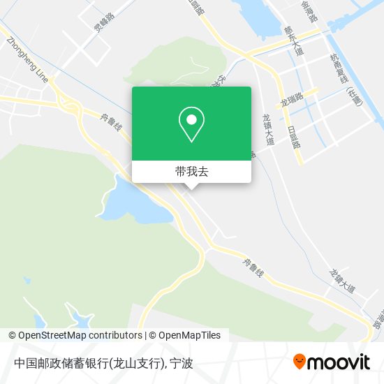 中国邮政储蓄银行(龙山支行)地图