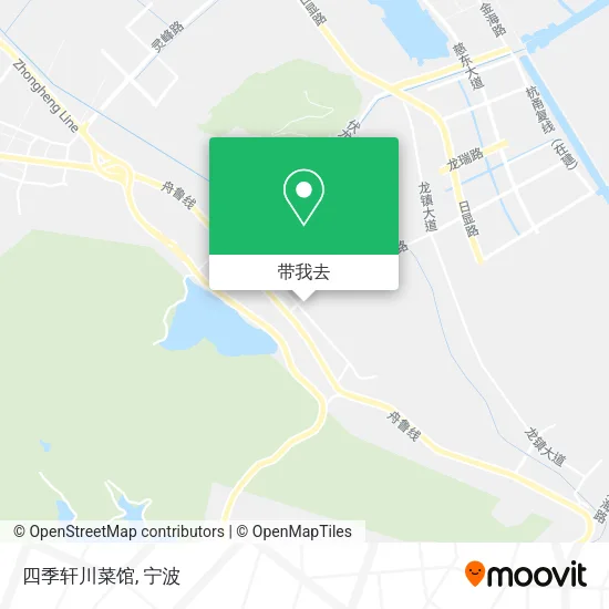 四季轩川菜馆地图