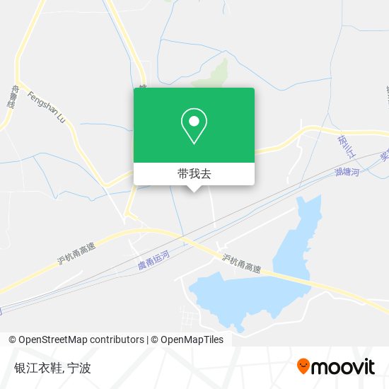 银江衣鞋地图