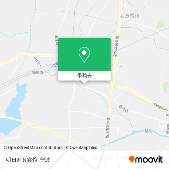 明日商务宾馆地图