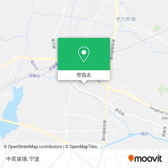 中奕菜场地图