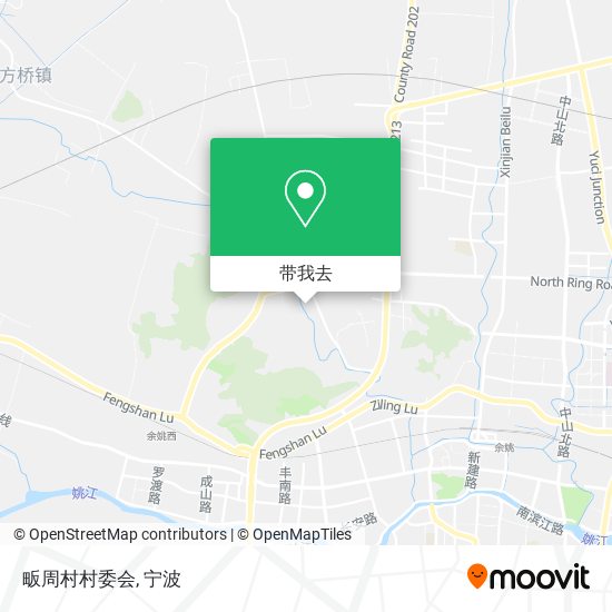 畈周村村委会地图