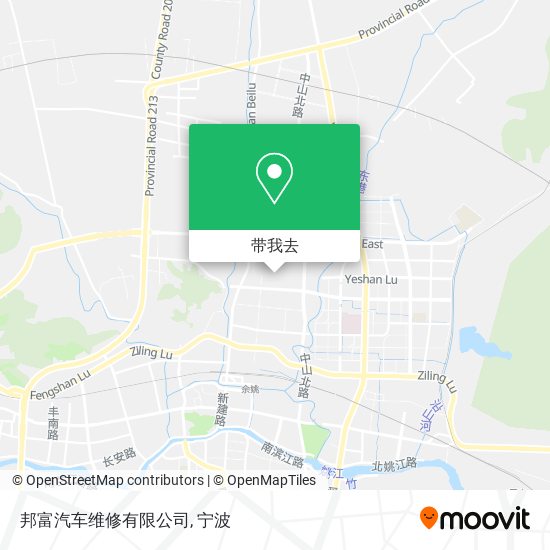 邦富汽车维修有限公司地图