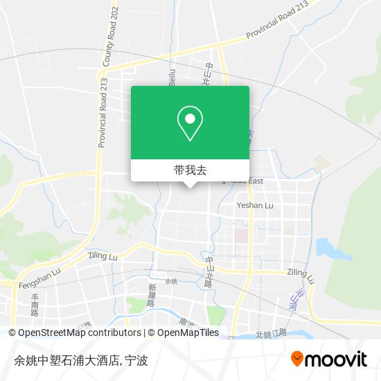余姚中塑石浦大酒店地图