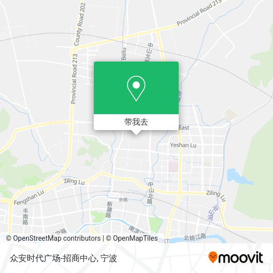 众安时代广场-招商中心地图