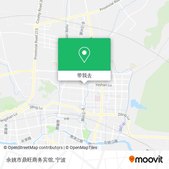 余姚市鼎旺商务宾馆地图