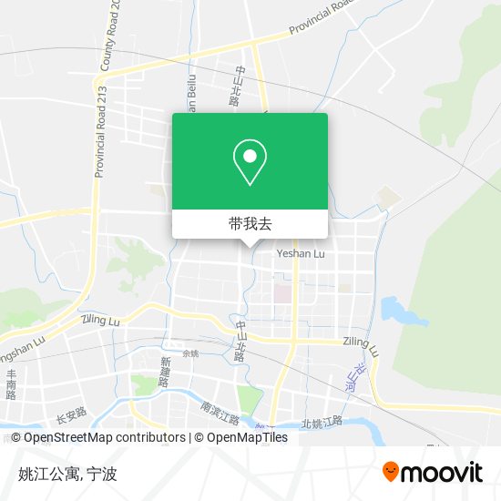 姚江公寓地图