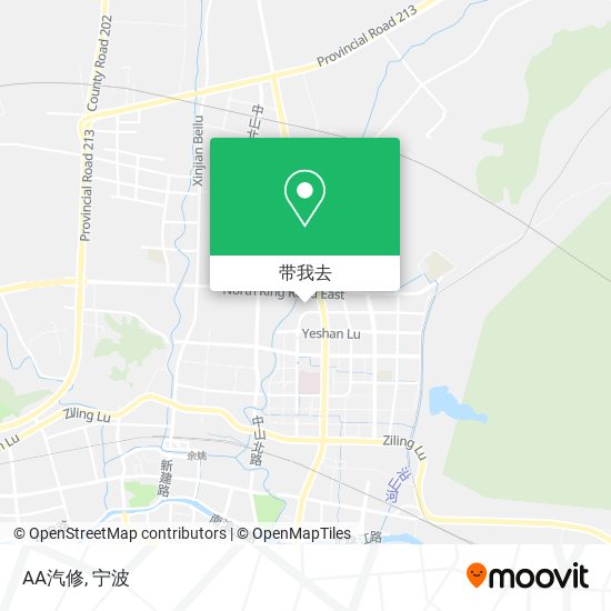 AA汽修地图