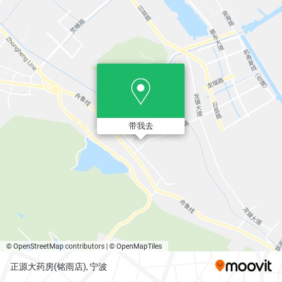 正源大药房(铭雨店)地图