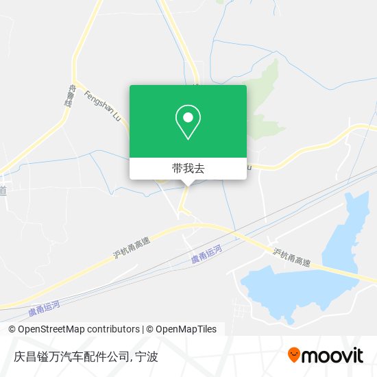 庆昌镒万汽车配件公司地图