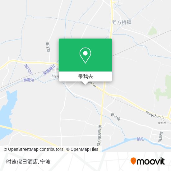 时速假日酒店地图